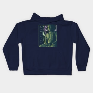 Buddha Art COSMIC FLOW NOW Kids Hoodie